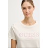 GUESS GIUDITTA CN SS T-SHIRT ECRU V6RI11J1314-G012