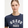 GUESS ANITA CN SS T-SHIRT NAVY BLUE V6RI15J1314-G7F3
