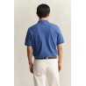 GANT REG CONTRAST PIQUE SS POLO VINTAGE BLUE 261-2062026-442