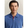 GANT REG CONTRAST PIQUE SS POLO VINTAGE BLUE 261-2062026-442