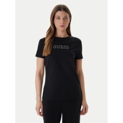 GUESS BRIANA SS T-SHIRT T-SHIRT BLACK V3BI11J1314-JBLK
