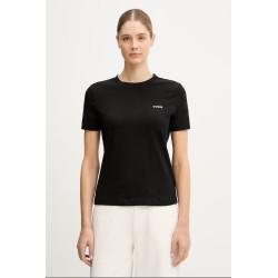 GUESS TRACEY CN SS T-SHIRT BLACK V6RI07J1314-JBLK