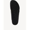 TAMARIS LEATHER SANDAL PULL-UP BLACK 1-17400-44-010