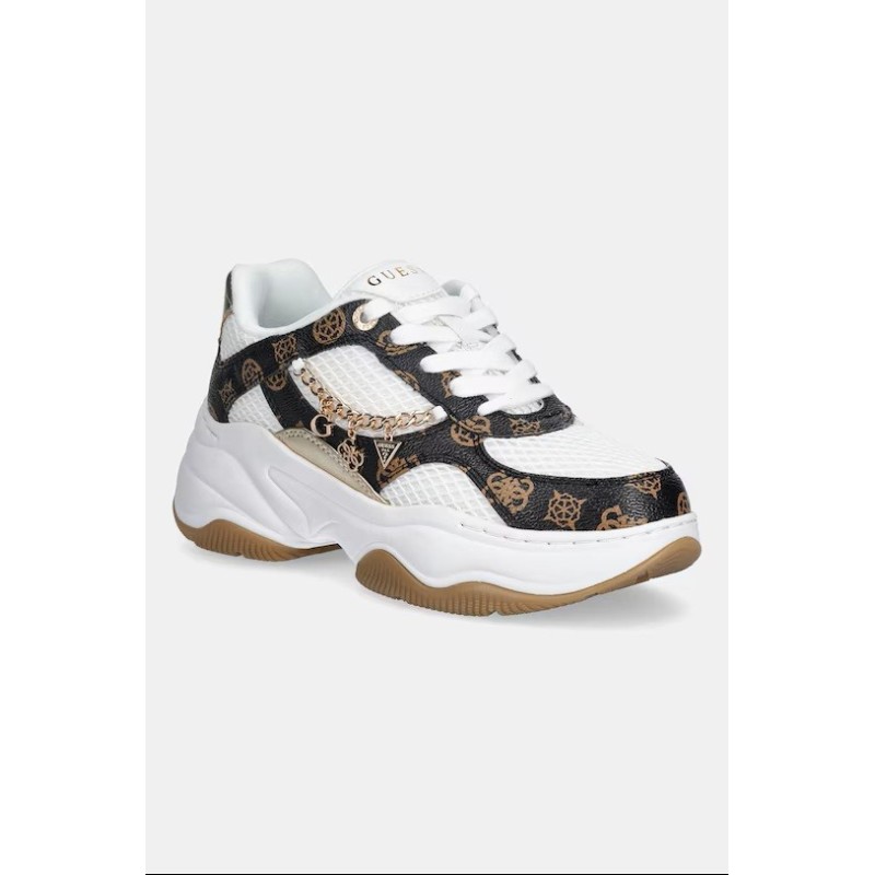 GUESS HARPAA SNEAKER WHIBR FLPHARFAL12
