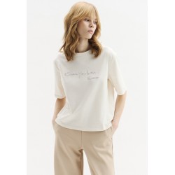 GUESS SOPHIE CN SS T-SHIRT CREAM V6RI09I3Z14-G012