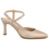RAGAZZA LEATHER SLING PUMPS 081-AMMOS