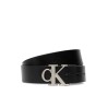 CALVIN KLEIN BUCKLE TUMBLED 35MM ADJ REV BLACK LV04D7049G-R2F