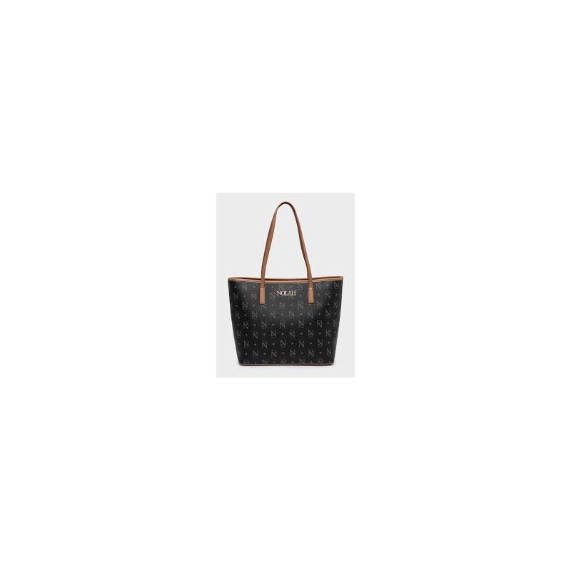 NOLAH ANSA BROWN SHOULDER BAG