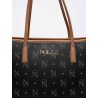 NOLAH ANSA BROWN SHOULDER BAG