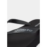 CALVIN KLEIN FLATFORM FLIP FLOP MET TPU TRIPLE BLACK HW0HW03120-0GJ