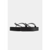 CALVIN KLEIN FLATFORM FLIP FLOP MET TPU TRIPLE BLACK HW0HW03120-0GJ