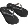CALVIN KLEIN FLATFORM FLIP FLOP MET TPU TRIPLE BLACK HW0HW03120-0GJ