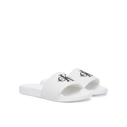 CALVIN KLEIN ESS SLIDE CV BRIGHT WHITE HW0HW02958-01W