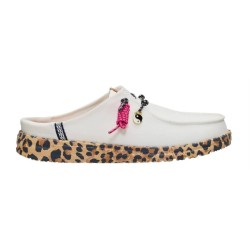 HEY DUDE WENDY SLIP GETAWAY LACE EGRET/MULTI 45216-0NI