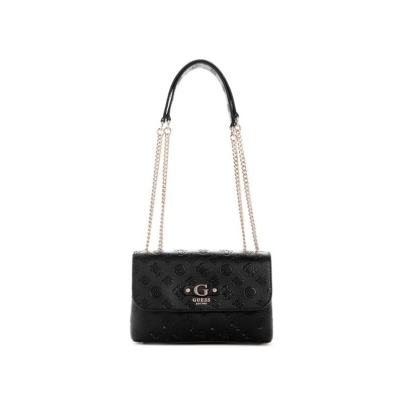 GUESS DITA CROSSBODY BAG BLACK LOGO HWPD7602210-BLK
