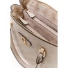 GUESS DITA SHOULDER BAG LIGHT TAUPE LOGO HWPD7602060-LIGHT-TAUPE