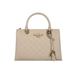 GUESS DITA SHOULDER BAG LIGHT TAUPE LOGO HWPD7602060-LIGHT-TAUPE