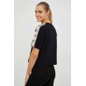 GUESS BRITNEY CROP T-SHIRT BLACK V3RI08I3Z14-JBLK