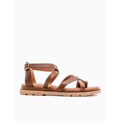 RAGAZZA LEATHER FLAT SANDALS 01075-TAMPA