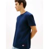 TOMMY HILFIGER TJM REG WAFFLE SS TEE DARK NIGHT NAVY DM0DM22529-C1G