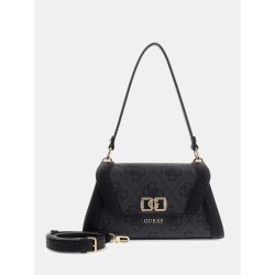 GUESS KARNILLA LOGO CROSSBODY BAG COAL LOGO HWOS9901190-CLO