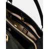 GUESS KARNILLA LOGO SHOULDER BAG COAL LOGO HWOS9901060-CLO