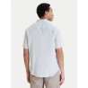CALVIN KLEIN SS SOLID CAUSAL LINEN CLASSIC SHIRT PLEIN AIR LV04RF120G-CIQ