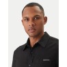 CALVIN KLEIN SS SOLID CAUSAL LINEN CLASSIC SHIRT BLACK LV004RF120G-UB1