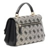GUESS MELINDA LOGO SHOULDER BAG BLACK LOGO HWJP9902200-BLA