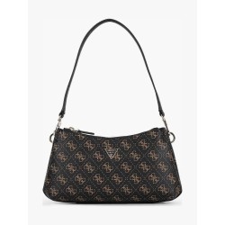 GUESS NOELLE II MINI CROSSBODY BAG BROWN LOGO HWQG9672730-MLO