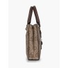 GUESS NOELLE II CROSSBODY BAG LATTE LOGO/BROWN HWSO9672050-LGW