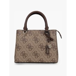 GUESS NOELLE II CROSSBODY BAG LATTE LOGO/BROWN HWSO9672050-LGW