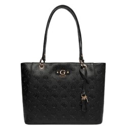 GUESS DITA SHOULDER BAG BLACK LOGO HWPD7602250-BLA