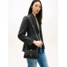 TOMMY HILFIGER LIBRE CHAIN CROSSOVER BAG BLACK AW0AW18614-BDS