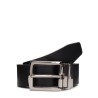 TOMMY HILFIGER DEΝTON 3.5 REV BELT LEATHER BROWN/BLACK AM0AM13012 OHD