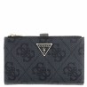 GUESS WALLET LAUREL II SLG COAL LOGO SWSO74591570-CLO