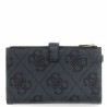 GUESS WALLET LAUREL II SLG COAL LOGO SWSO74591570-CLO