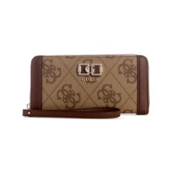 GUESS WALLET KARNILLA LOGO SLG LATTE LOGO/BROWN SWOS99011460-LTL
