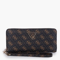GUESS WALLET LAUREL II SLG BROWN LOGO SWQL74591460-BNL