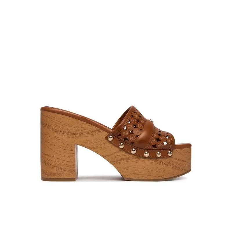 GUESS QUILL2  PLATFORMS BROWN FLJ2LLLEA04