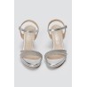 RAGAZZA BLOCK HEEL SANDAL 0941-SILVER