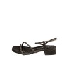 RAGAZZA FLAT STRASS SANDALS 093-BLACK