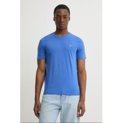 TOMMY HILFIGER TJM REG SFLAG SS TEE EXT BLUE TWILIGHT DM0DM22504-C38