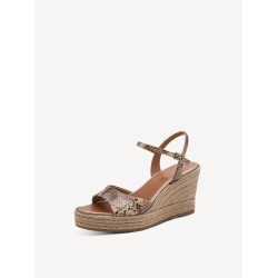 TAMARIS PLATFORM BROWN SNAKE 1-28336-46-386