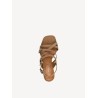 TAMARIS LEATHER SANDAL BEIGE SUEDE 1-28340-46-401