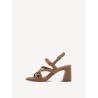 TAMARIS LEATHER SANDAL BEIGE SUEDE 1-28340-46-401