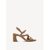 TAMARIS LEATHER SANDAL BEIGE SUEDE 1-28340-46-401