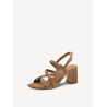 TAMARIS LEATHER SANDAL BEIGE SUEDE 1-28340-46-401