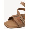 TAMARIS LEATHER SANDAL BEIGE SUEDE 1-28340-46-401