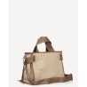 FRNC SHOULDER BAG LEATHER BEIGE 3761-BG